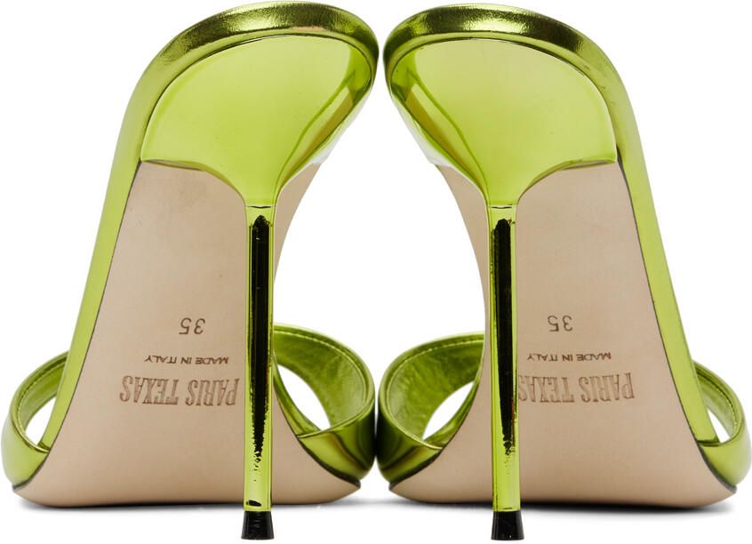 Paris Texas Green Lidia Mules