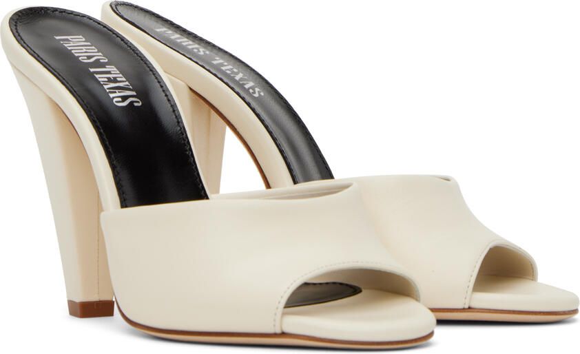 Paris Texas Off-White Olivia Mules - Picture 2