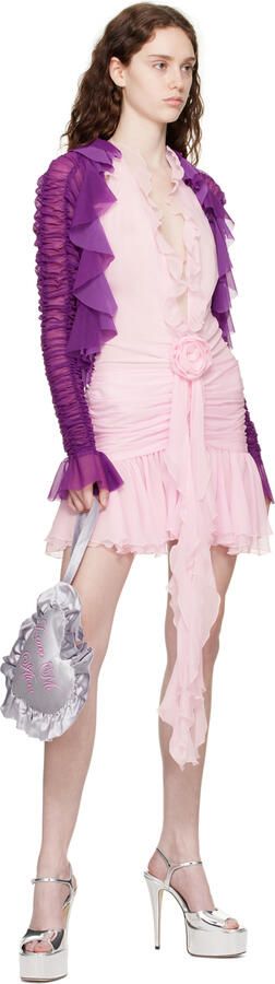 Paris Texas Silver Pamela Heeled Sandals - Picture 4