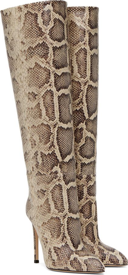 Paris Texas SSENSE Exclusive Beige Boots