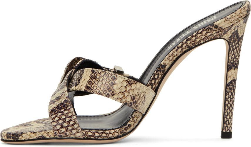 Paris Texas SSENSE Exclusive Off-White Regina Mules - Picture 3