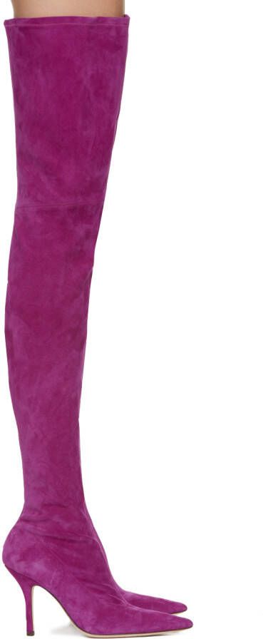 Paris Texas Taupe Holly Mama Boots