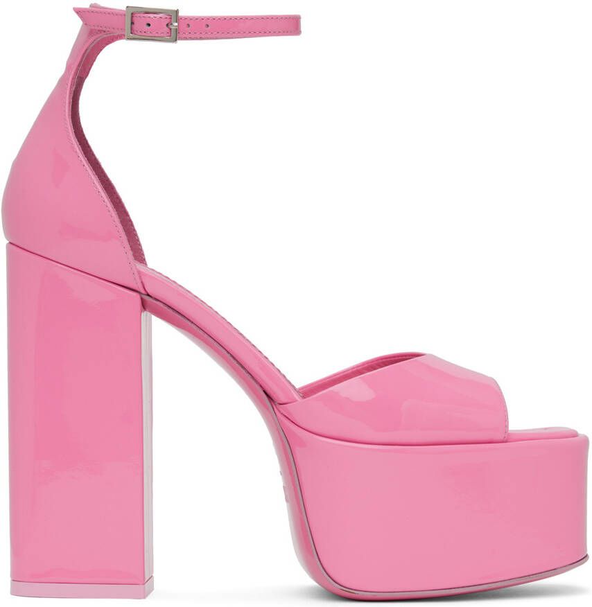 Paris Texas Pink Tatiana Heeled Sandals - Picture 5