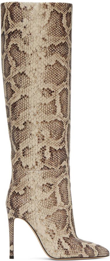Paris Texas SSENSE Exclusive Beige Boots - Picture 2