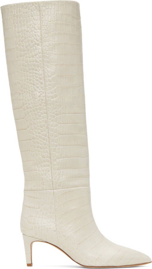 Paris Texas White Stiletto Boots