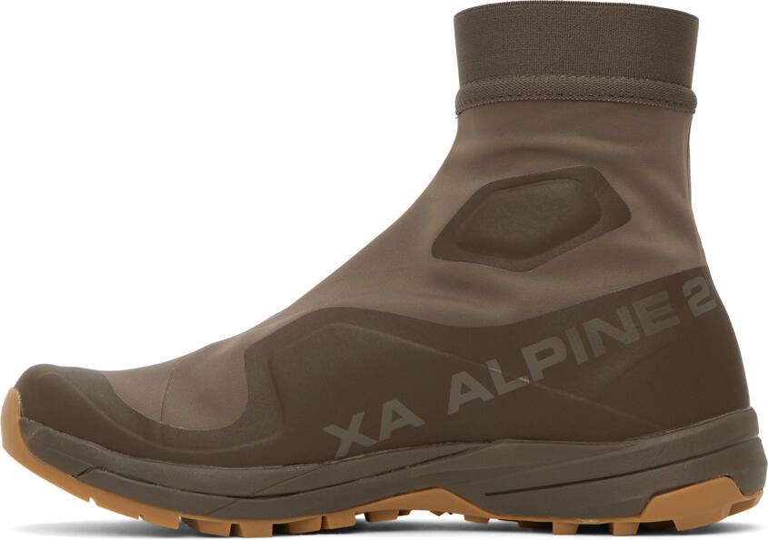 Pas Normal Studios Brown Salomon Edition XA-Alpine 2 Sneakers - Picture 3