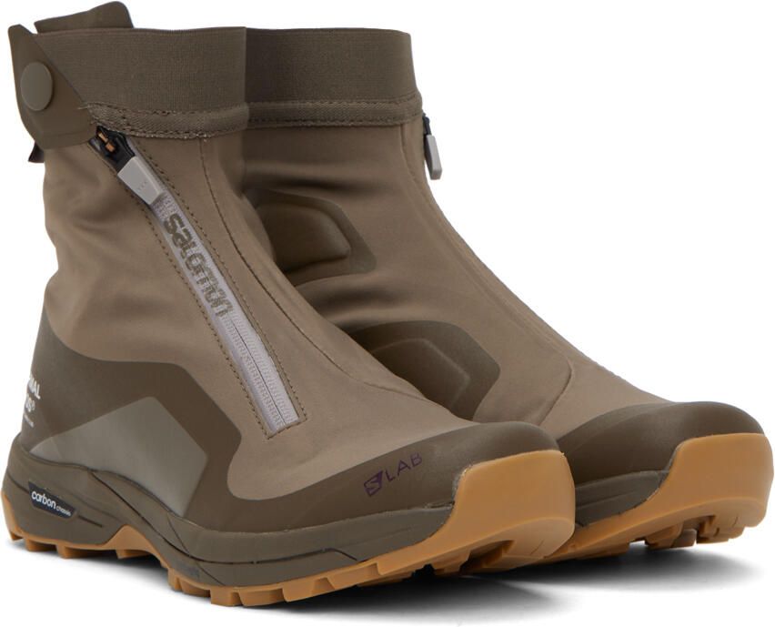 Pas Normal Studios Brown Salomon Edition XA-Alpine 2 Sneakers - Picture 2