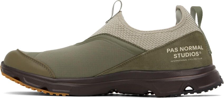 Pas Normal Studios Khaki Salomon Edition RX Snug Sneakers - Picture 4