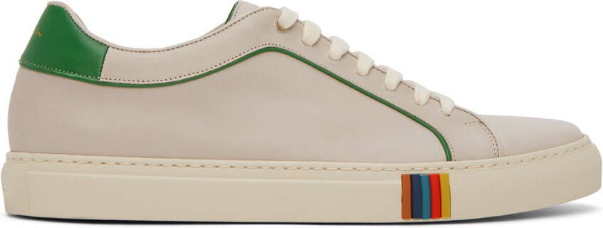 Paul Smith Beige Basso Sneakers - Picture 5