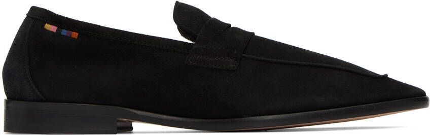 Paul Smith Black Livino Loafers