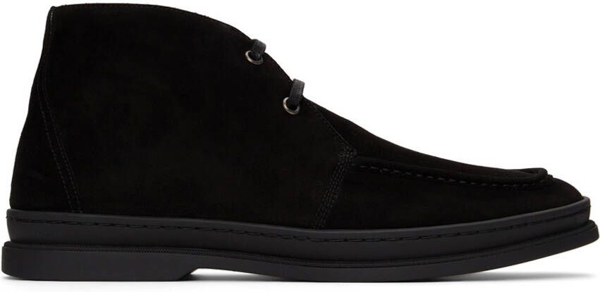Paul Smith Black Paxton Desert Boots - Picture 3