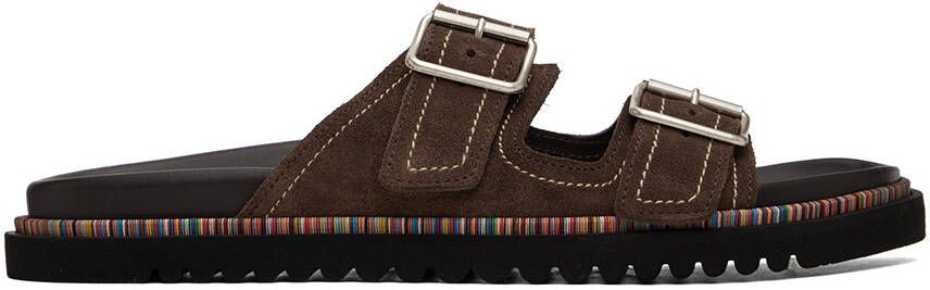 Paul Smith Brown Phoenix Sandals - Picture 5