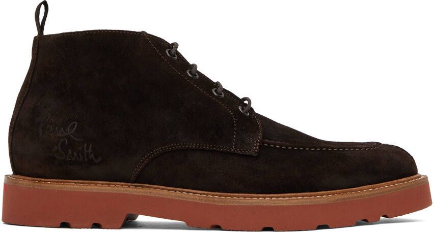 Paul Smith Brown Travis Boots - Picture 5