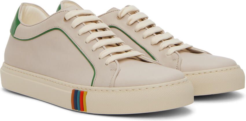 Paul Smith Beige Basso Sneakers - Picture 2