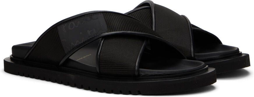 Paul Smith Black Vamori Sandals
