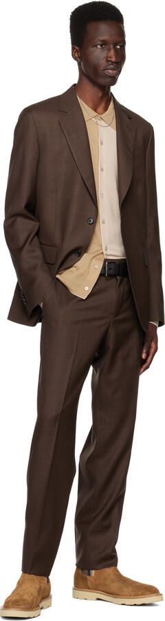 Paul Smith Brown Elton Chelsea Boots - Picture 4