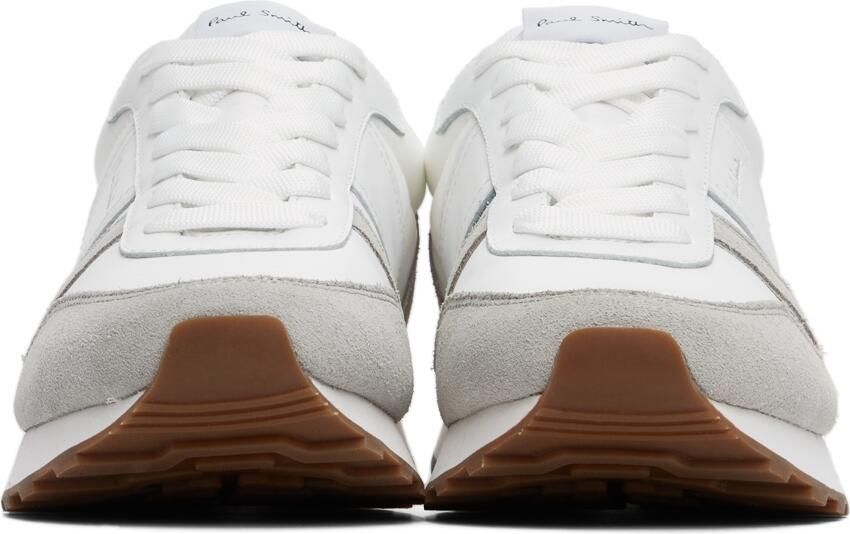 Paul Smith White & Grey Eighties Sneakers - Picture 3