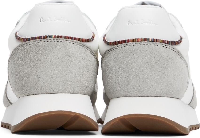 Paul Smith White & Grey Eighties Sneakers - Picture 2