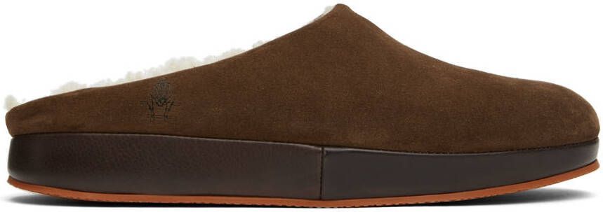 Paul Stuart Brown Hampton II Clog Loafers - Picture 5