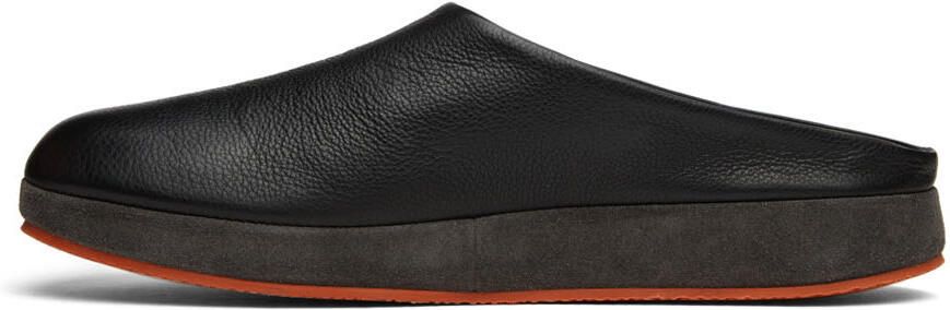 Paul Stuart Black Hampton Clog Loafers - Picture 2