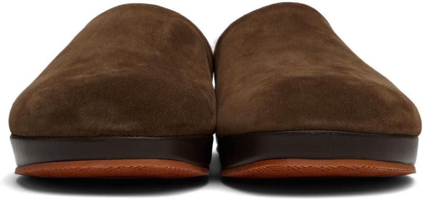 Paul Stuart Brown Hampton II Clog Loafers - Picture 3