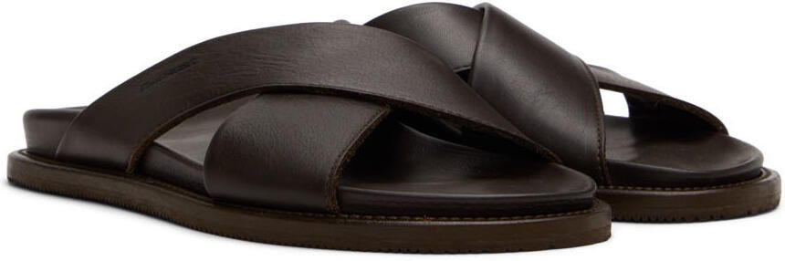 Paul Stuart Brown Punta Sandals - Picture 3