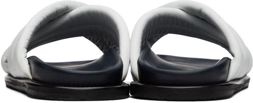 Paul Stuart White Porto Sandals