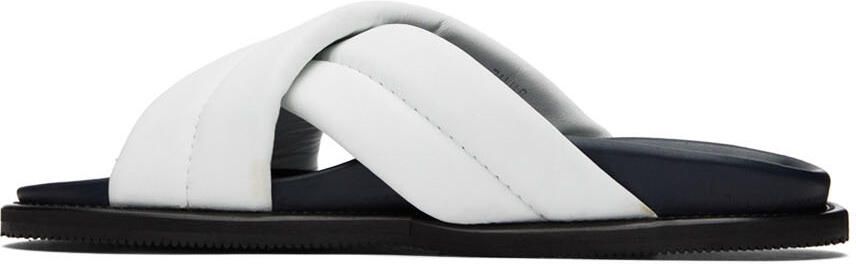 Paul Stuart White Porto Sandals - Picture 4