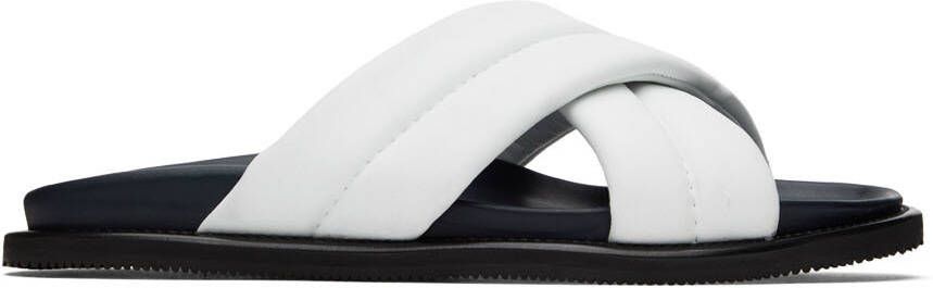 Paul Stuart White Porto Sandals - Picture 5