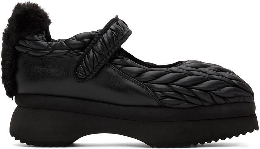 Paula Canovas Del Vas Black Diablo Mary Jane Sneakers - Picture 5