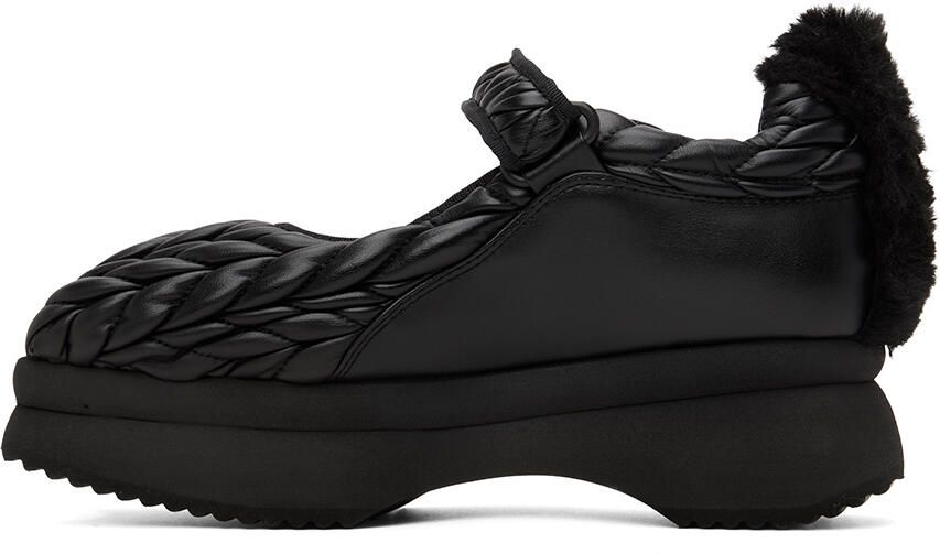 Paula Canovas Del Vas Black Diablo Mary Jane Sneakers - Picture 3