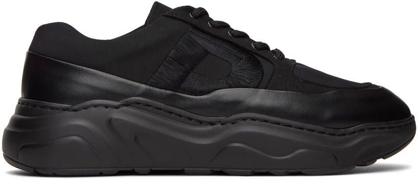 Phileo Black Runner Sneakers - Picture 4