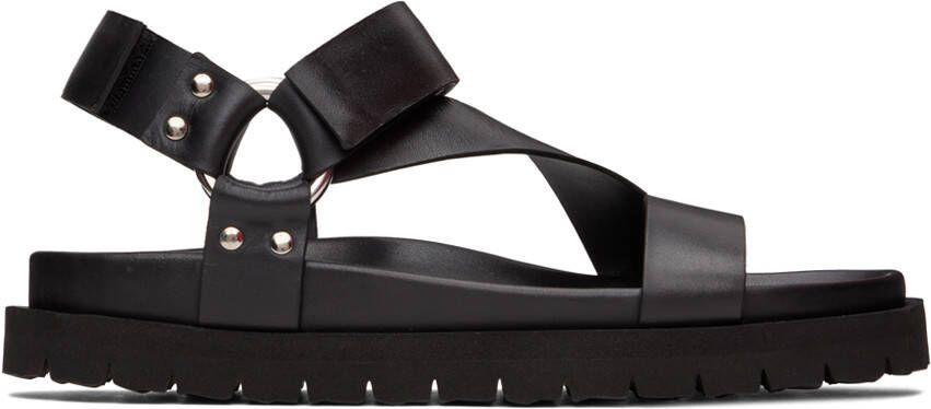 Pierre Hardy Black Sun Rider Sandals - Picture 5