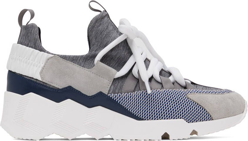 Pierre Hardy Gray Trek Comet Sneakers