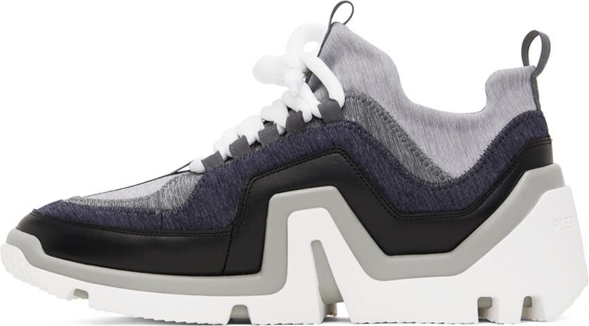 Pierre Hardy Gray Vibe Sneakers - Picture 3