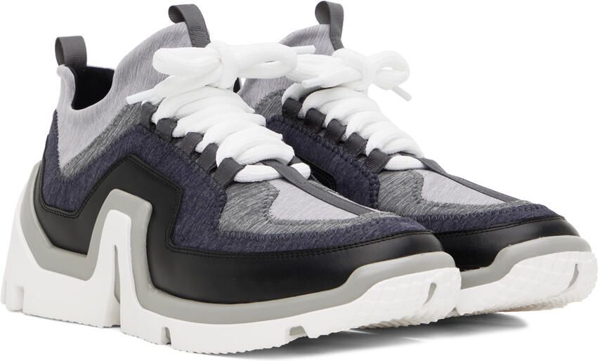 Pierre Hardy Gray Vibe Sneakers - Picture 2