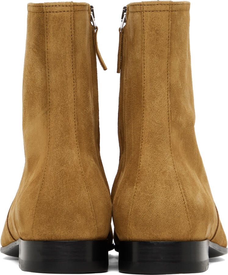 Pierre Hardy Tan 400 Leather Chelsea Boots