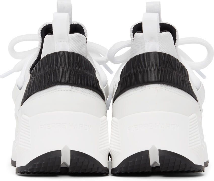 Pierre Hardy White Trek Comet Sneakers