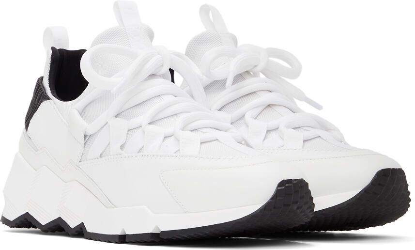 Pierre Hardy White Trek Comet Sneakers - Picture 2