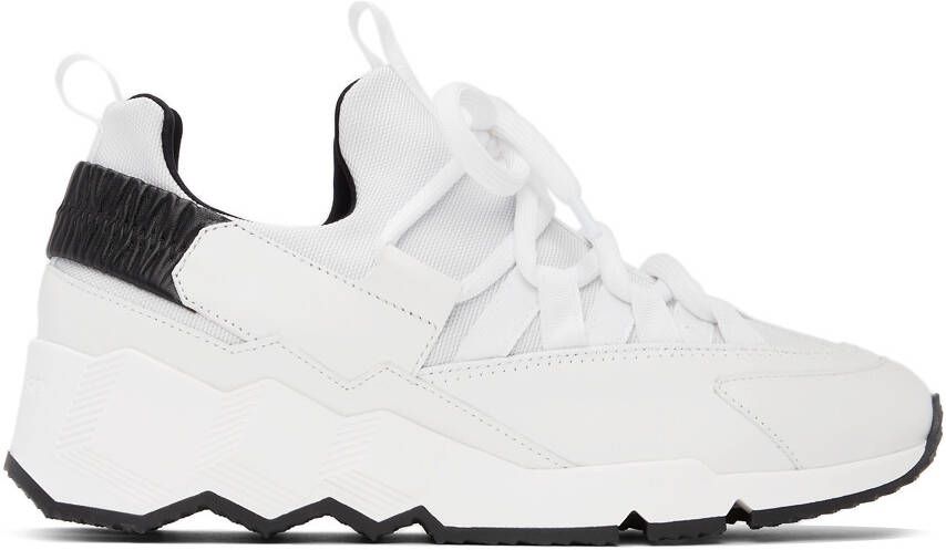 Pierre Hardy White Trek Comet Sneakers - Picture 5