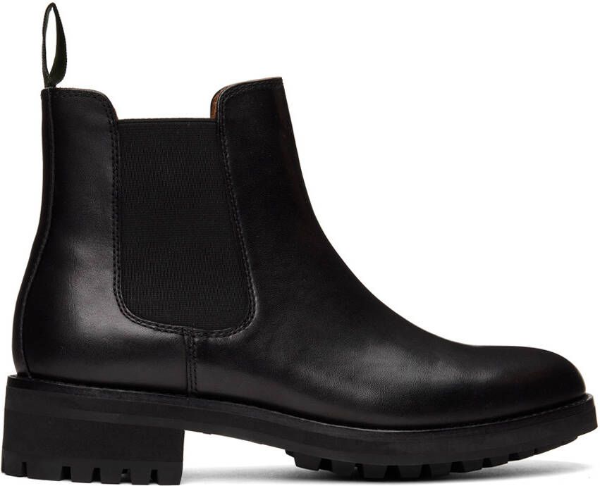Polo Ralph Lauren Black Bryson Chelsea Boots - Picture 3