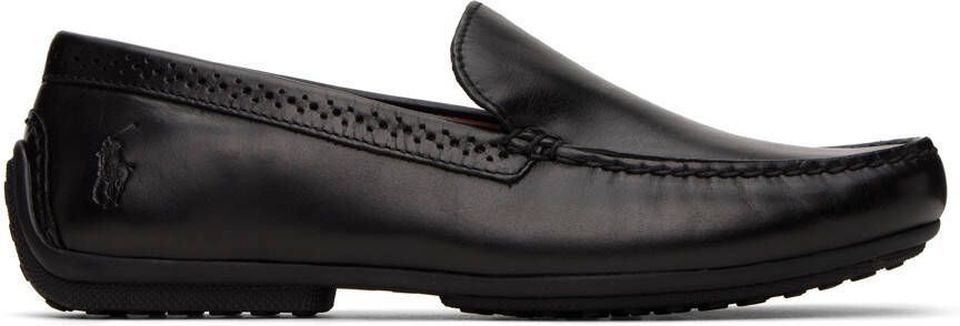 Polo Ralph Lauren Black Redden Loafers - Picture 5