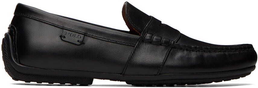 Polo Ralph Lauren Black Reynold Loafers - Picture 6