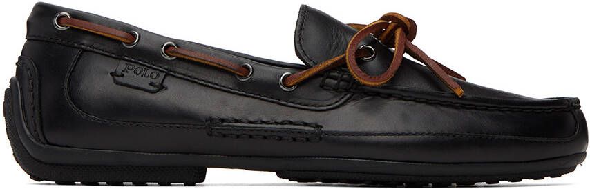Polo Ralph Lauren Black Roberts Loafers - Picture 5