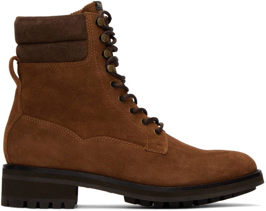 Polo Ralph Lauren Brown Bryson Field Boots - Picture 4