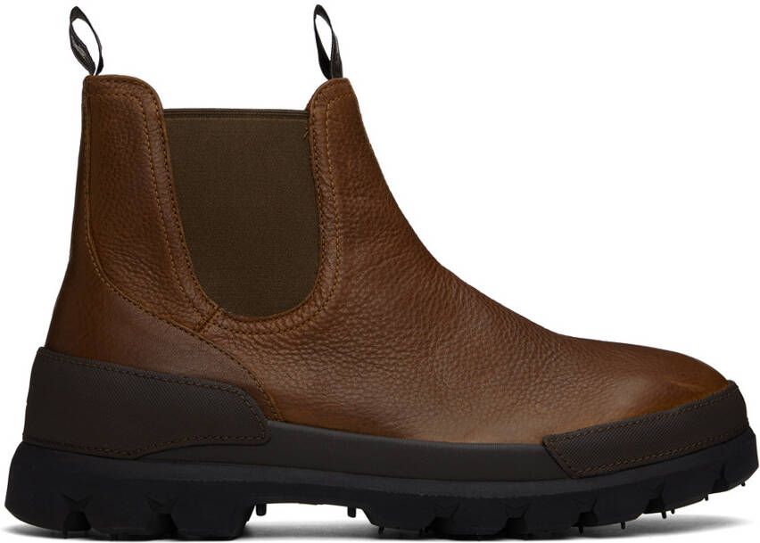 Polo Ralph Lauren Brown Oslo Chelsea Boots