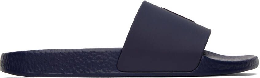 Polo Ralph Lauren Navy Pony Slides - Picture 5