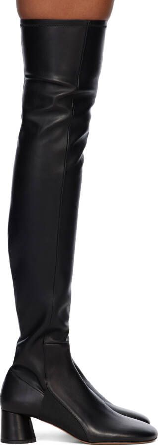 Proenza Schouler Black Glove Over-The-Knee Boots