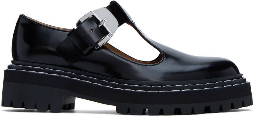 Proenza Schouler Black Mary Jane Oxfords - Picture 5
