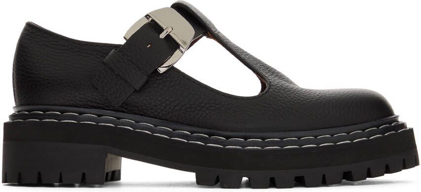Proenza Schouler Black Mary Jane Oxfords - Picture 5
